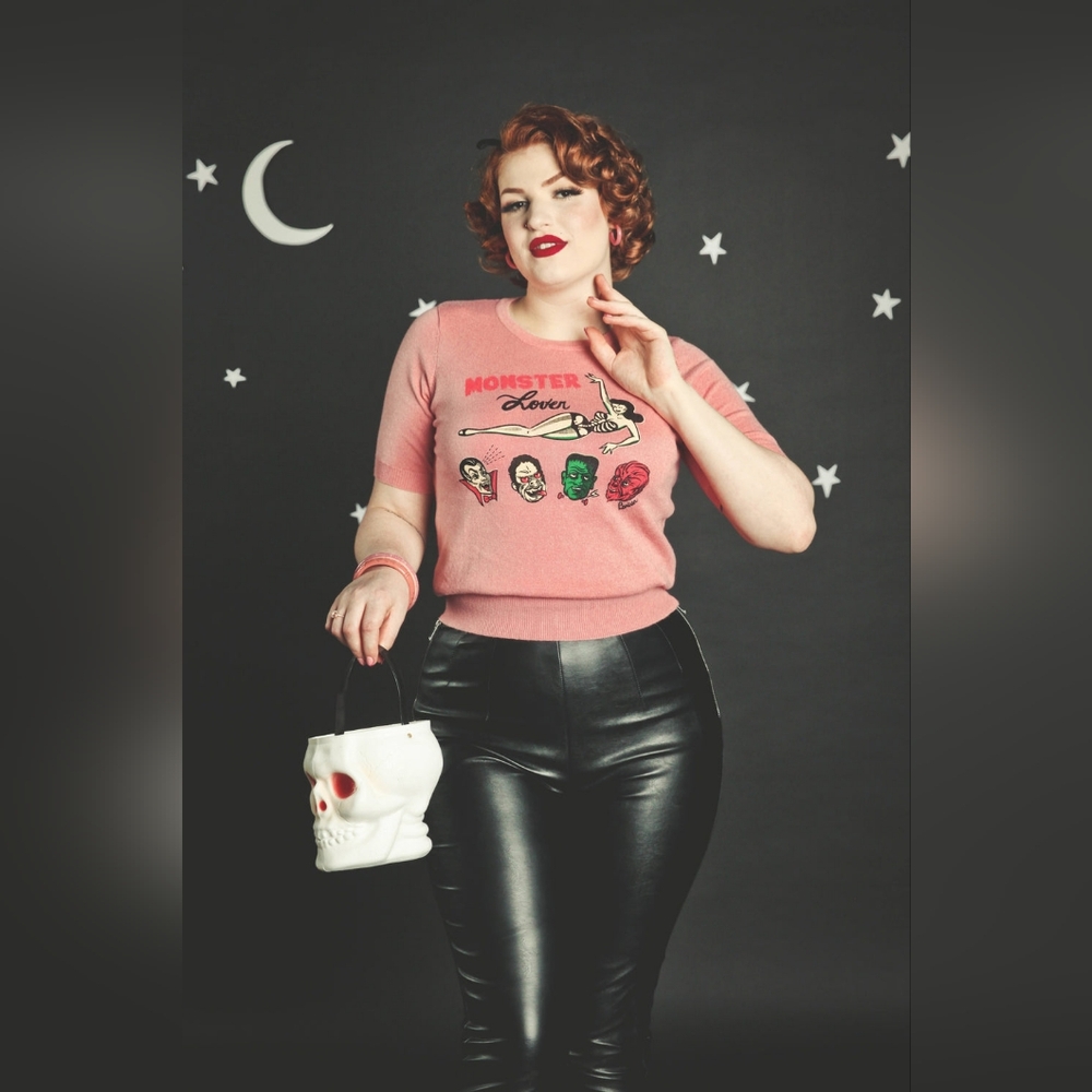 Monster Lover Vintage Sweater